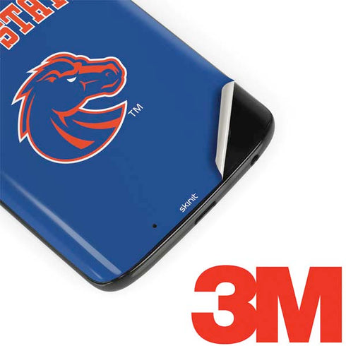 Boise State University Collegiate Text Moto G6 Skin