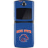 Boise State University Collegiate Text Motorola RAZR Skin