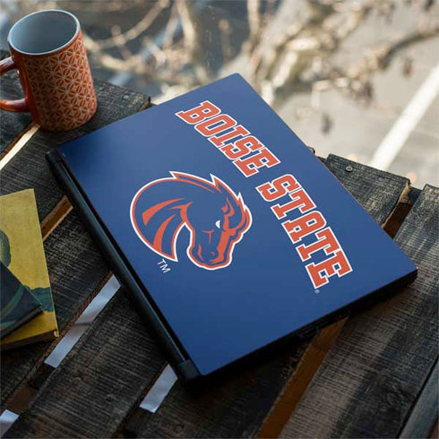 Boise State University Collegiate Text MSI GS65 Stealth Laptop Skin