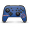 Boise State University Collegiate Text Nintendo Switch Pro Controller Skin