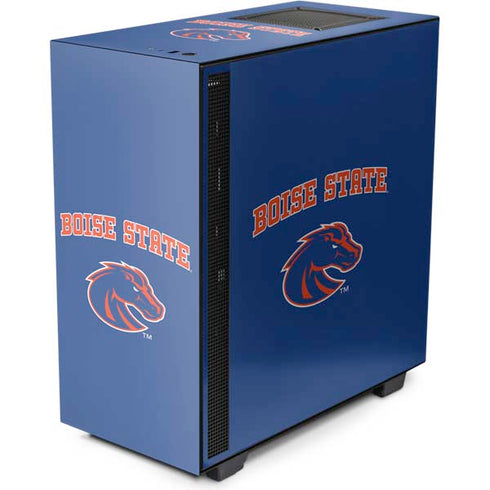 Boise State University Collegiate Text NZXT H510 Compact ATX Mid-Tower Case Skin