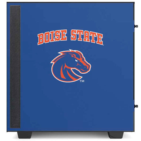 Boise State University Collegiate Text NZXT H510 Compact ATX Mid-Tower Case Skin