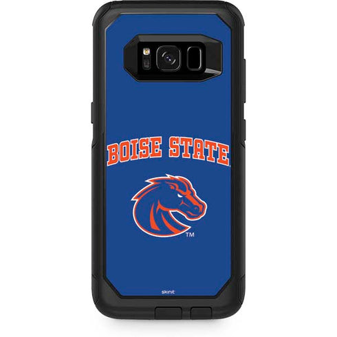 Boise State University Collegiate Text Otterbox Commuter Galaxy Skin