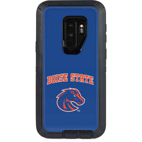 Boise State University Collegiate Text Otterbox Defender Galaxy Skin
