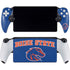 Boise State University Collegiate Text PlayStation Portal Remote Player Skin