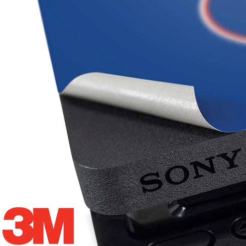 Boise State University Collegiate Text PS4 Slim Bundle Skin