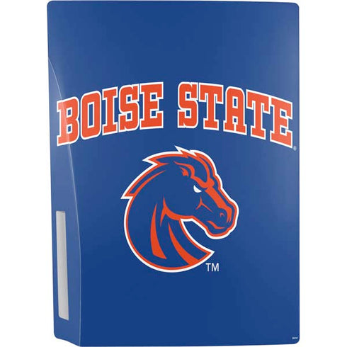 Boise State University Collegiate Text PS5 Console Skin