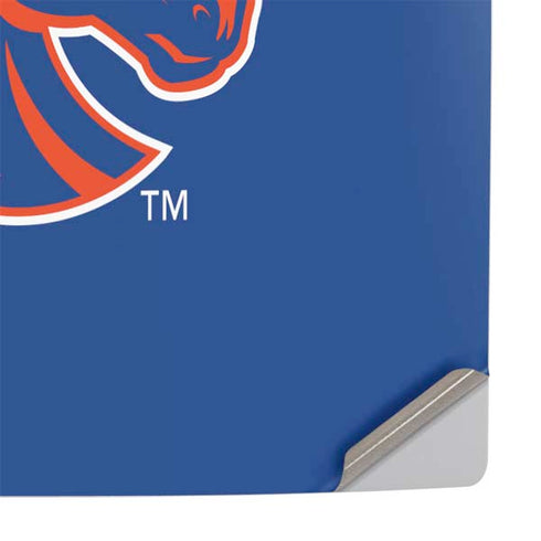 Boise State University Collegiate Text PS5 Console Skin