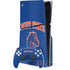 Boise State University Collegiate Text PS5 Slim Disk Bundle Skin