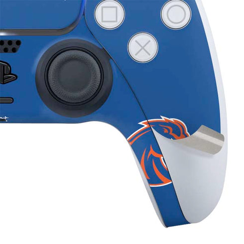 Boise State University Collegiate Text PS5 Slim Digital Edition Bundle Skin