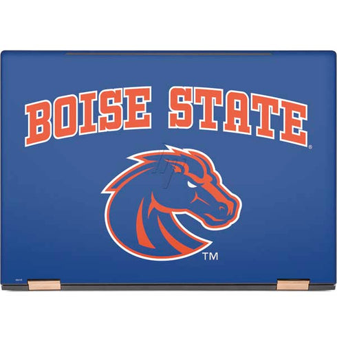 Boise State University Collegiate Text HP Spectre Skin