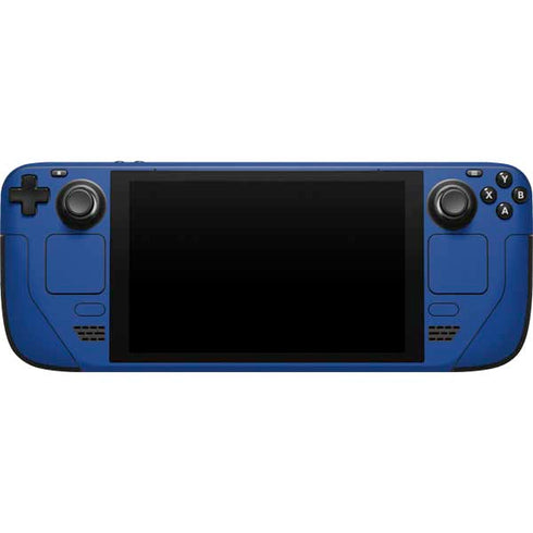 Boise State University Collegiate Text Steam Deck Handheld Gaming Computer Skin