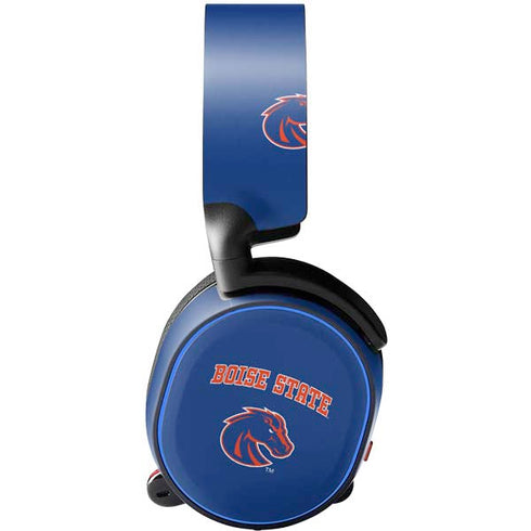 Boise State University Collegiate Text SteelSeries Arctis 5 Skin