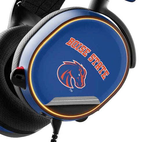 Boise State University Collegiate Text SteelSeries Arctis 5 Skin