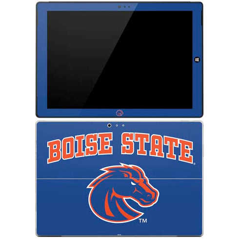 Boise State University Collegiate Text Surface Pro 3 Skin