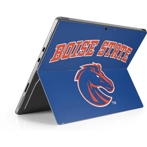 Boise State University Collegiate Text Surface Pro 8 Skin