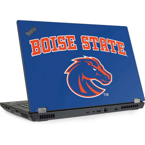 Boise State University Collegiate Text Lenovo ThinkPad Skin