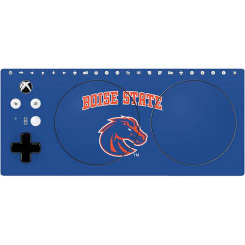 Boise State University Collegiate Text Xbox Adaptive Controller Skin