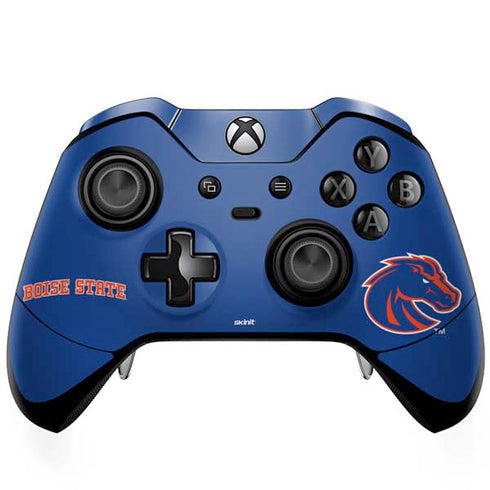 Boise State University Collegiate Text Xbox One Elite Controller Skin