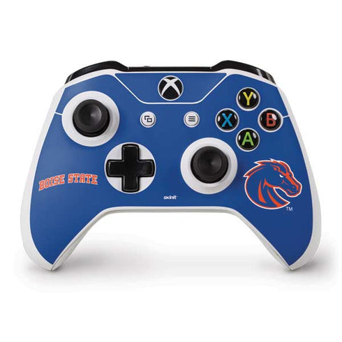 Boise State University Collegiate Text Xbox One S Controller Skin