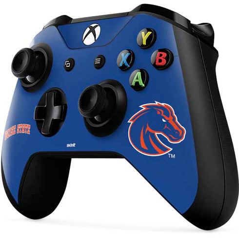 Boise State University Collegiate Text Xbox One X Controller Skin