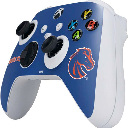 Boise State University Collegiate Text Xbox Series S Controller Skin