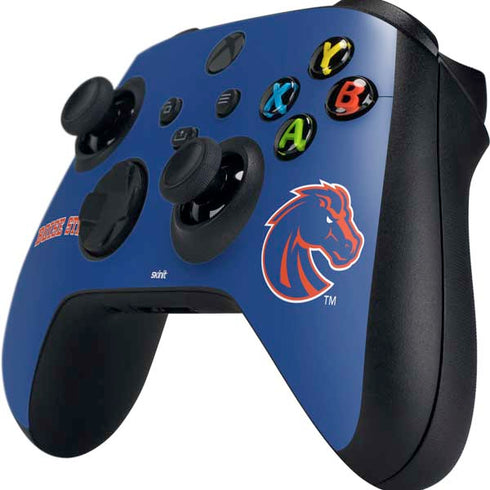 Boise State University Collegiate Text Xbox Series X Controller Skin