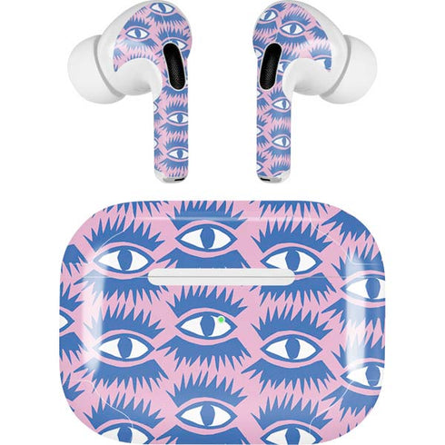 Bouffants and Broken Hearts Bold Eyes 2 Apple AirPods Pro Skin