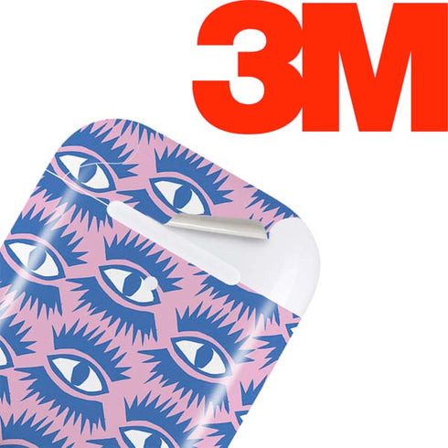 Bouffants and Broken Hearts Bold Eyes 2 Apple AirPods Skin