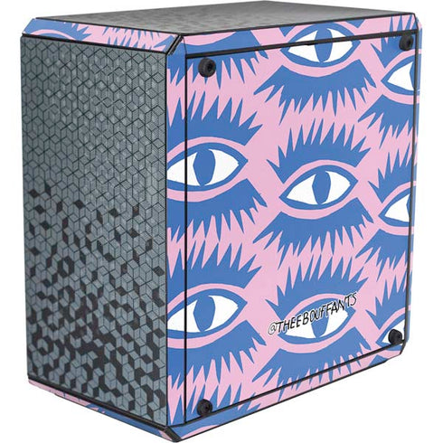 Bouffants and Broken Hearts Bold Eyes 2 Cooler Master MasterBox Q300L Mini Tower Skin