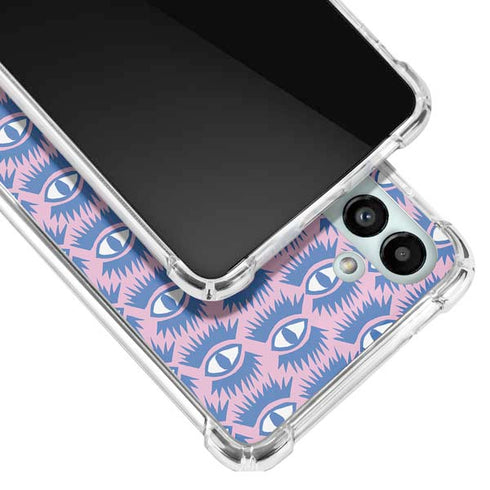 Bouffants and Broken Hearts Bold Eyes 2 Galaxy A13 5G Clear Case