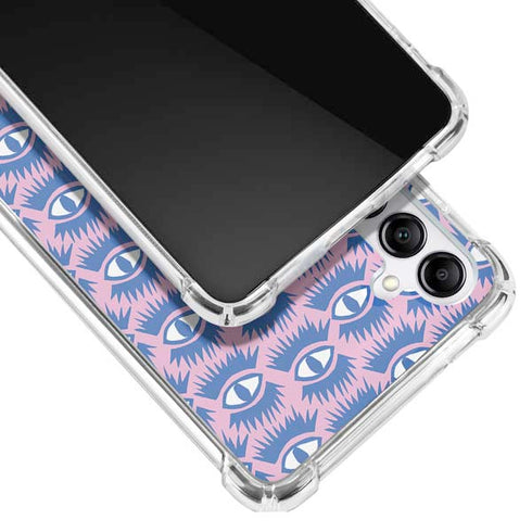 Bouffants and Broken Hearts Bold Eyes 2 Galaxy A14 5G Clear Case