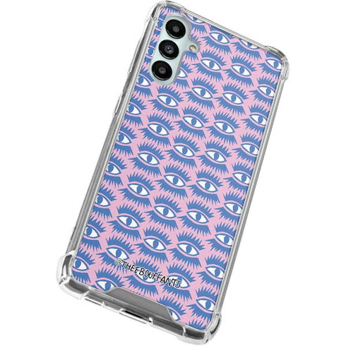 Bouffants and Broken Hearts Bold Eyes 2 Galaxy A15 5G Clear Case
