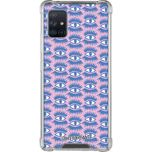 Bouffants and Broken Hearts Bold Eyes 2 Galaxy A51 5G Clear Case
