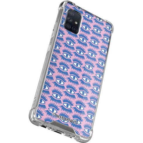 Bouffants and Broken Hearts Bold Eyes 2 Galaxy A51 5G Clear Case