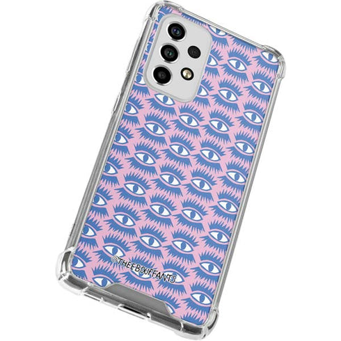 Bouffants and Broken Hearts Bold Eyes 2 Galaxy A53 5G Clear Case