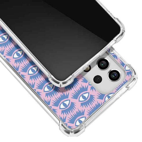 Bouffants and Broken Hearts Bold Eyes 2 Galaxy A53 5G Clear Case