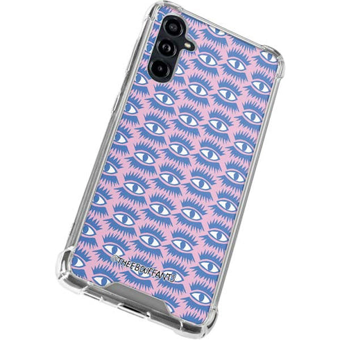 Bouffants and Broken Hearts Bold Eyes 2 Galaxy A54 5G Clear Case