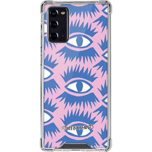 Bouffants and Broken Hearts Bold Eyes 2 Galaxy Note20 5G Clear Case