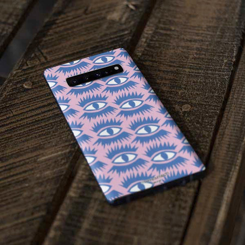 Bouffants and Broken Hearts Bold Eyes 2 Galaxy S10 Plus Skin