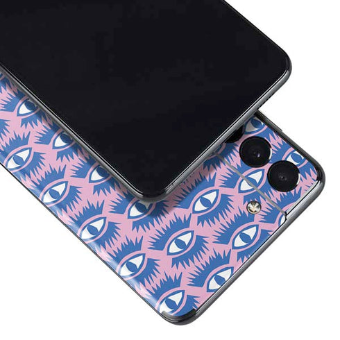 Bouffants and Broken Hearts Bold Eyes 2 Galaxy S21 Plus 5G Skin