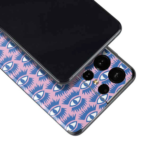 Bouffants and Broken Hearts Bold Eyes 2 Galaxy S21 Ultra 5G Skin