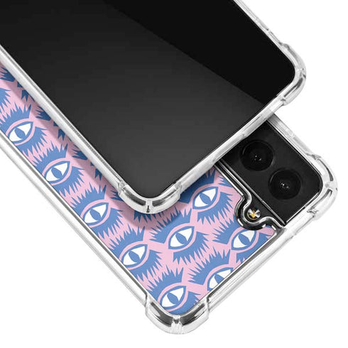 Bouffants and Broken Hearts Bold Eyes 2 Galaxy S22 Plus Clear Case