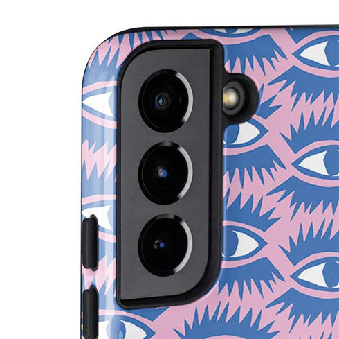Bouffants and Broken Hearts Bold Eyes 2 Galaxy S22 Plus Pro Case