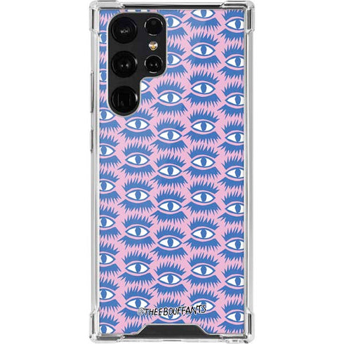 Bouffants and Broken Hearts Bold Eyes 2 Galaxy S22 Ultra Clear Case
