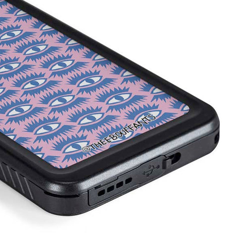 Bouffants and Broken Hearts Bold Eyes 2 Galaxy S23 Plus Waterproof Case