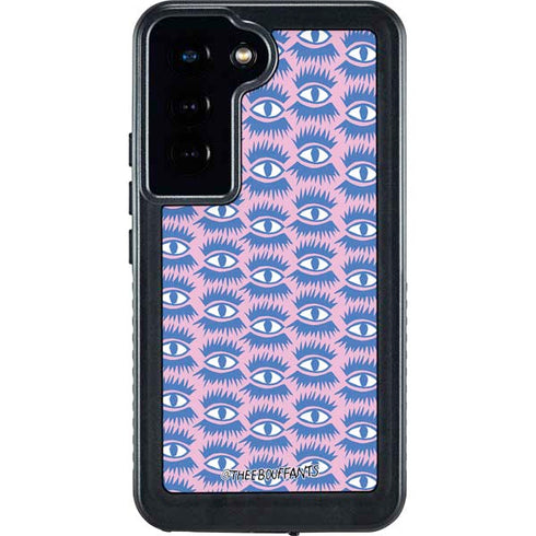 Bouffants and Broken Hearts Bold Eyes 2 Galaxy S23 Waterproof Case