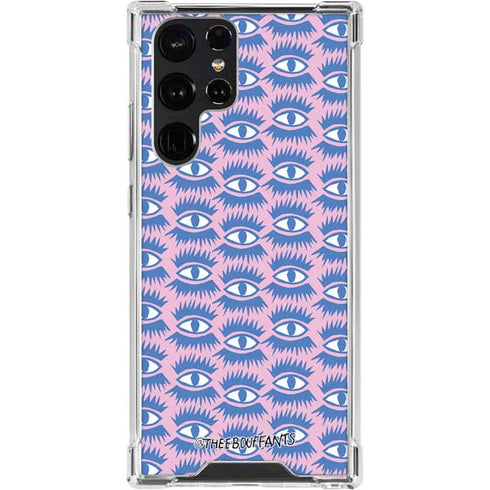 Bouffants and Broken Hearts Bold Eyes 2 Galaxy S24 Ultra Clear Case