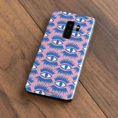 Bouffants and Broken Hearts Bold Eyes 2 Galaxy S9 Plus Skin