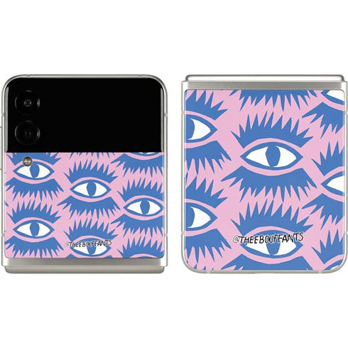 Bouffants and Broken Hearts Bold Eyes 2 Galaxy Z Flip3 5G Skin
